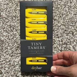 Drybar Tiny Tamers Yellow Hair Clips